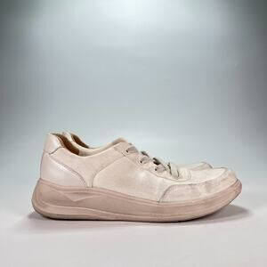 BZees Time Square Pale Pink Low Top Slip On Sneakers Comfort Shoes Women's Sz 7M